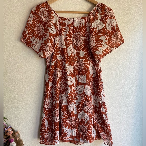 Madewell Sunflower Dress Size 2 - Picture 8 of 8